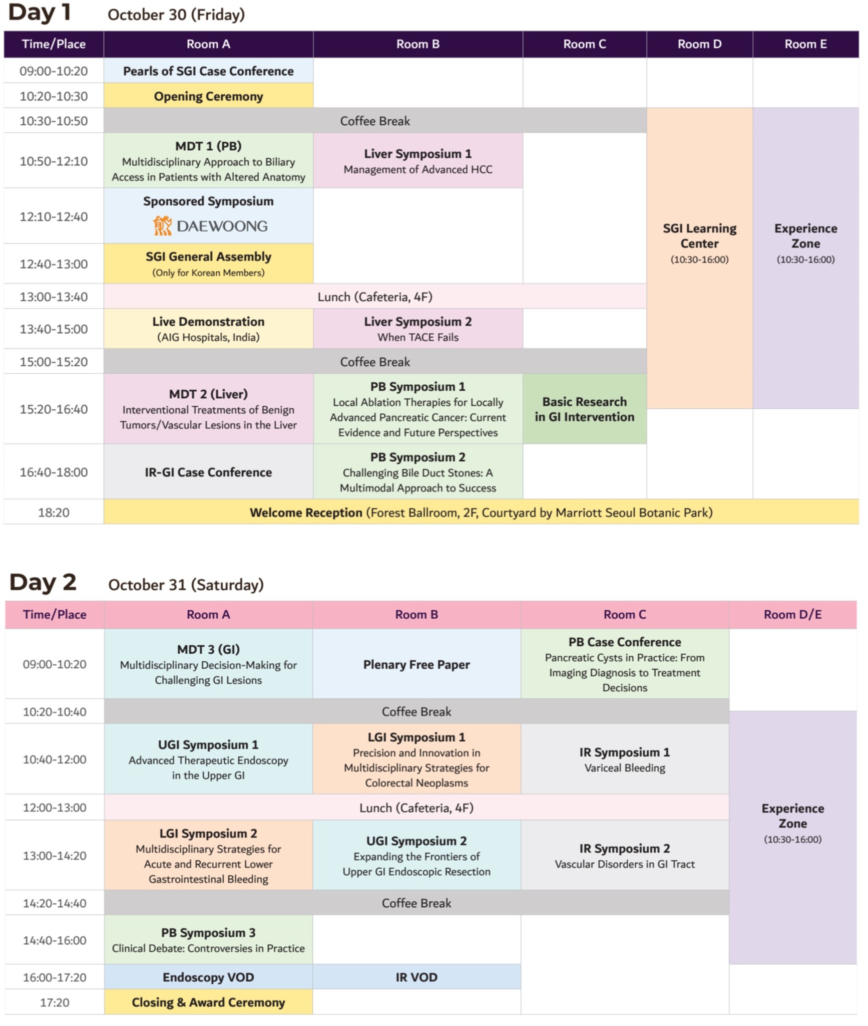 SGI 2026 Program at a Glance